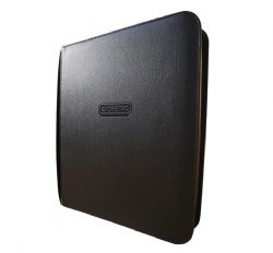 CARTABLE DE CARTES - PORTFOLIO NOIR EVORETRO AVEC FERMETURE ÉCLAIR 2X2 POUR 96 CARTES À COLLECTIONNER